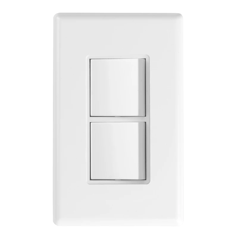 Hooanke US Standard 15A 125V Electrical Dual Control Wall Fan and Light Controller AU Switch