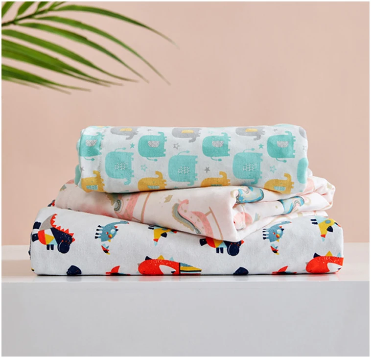 
Wholesale Custom Digital Polyester Cartoon Character Minky Blanket Pattern Crib Dot Print Baby Blanket 