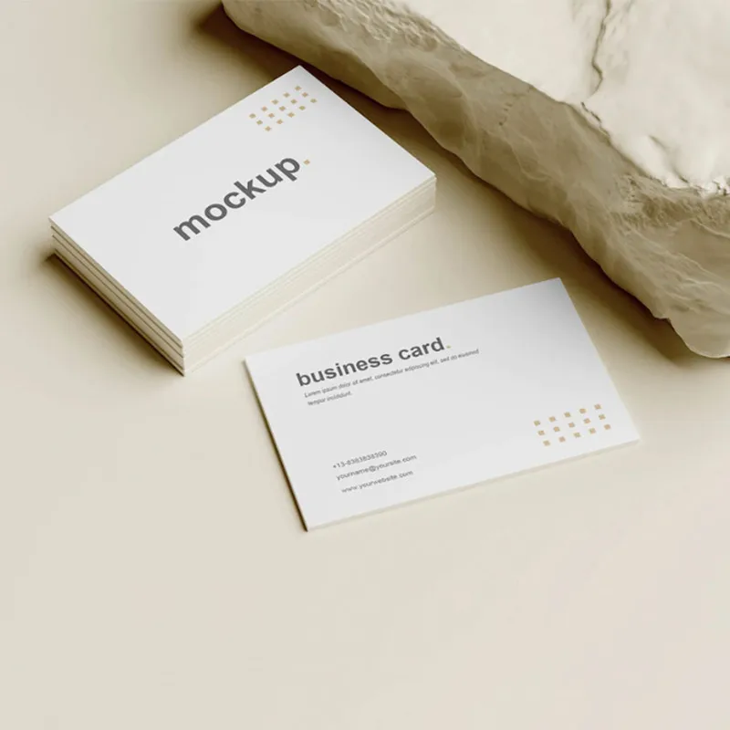 Custom Logo Printed Hot Stamping 1200gsm Carte De Visite Printing Black Business Card