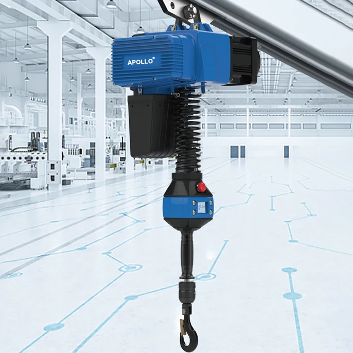 APOLLO new product hoist D3 series workstation smart hoist 125 kg 3m M6 380v/220v electric chain hoist