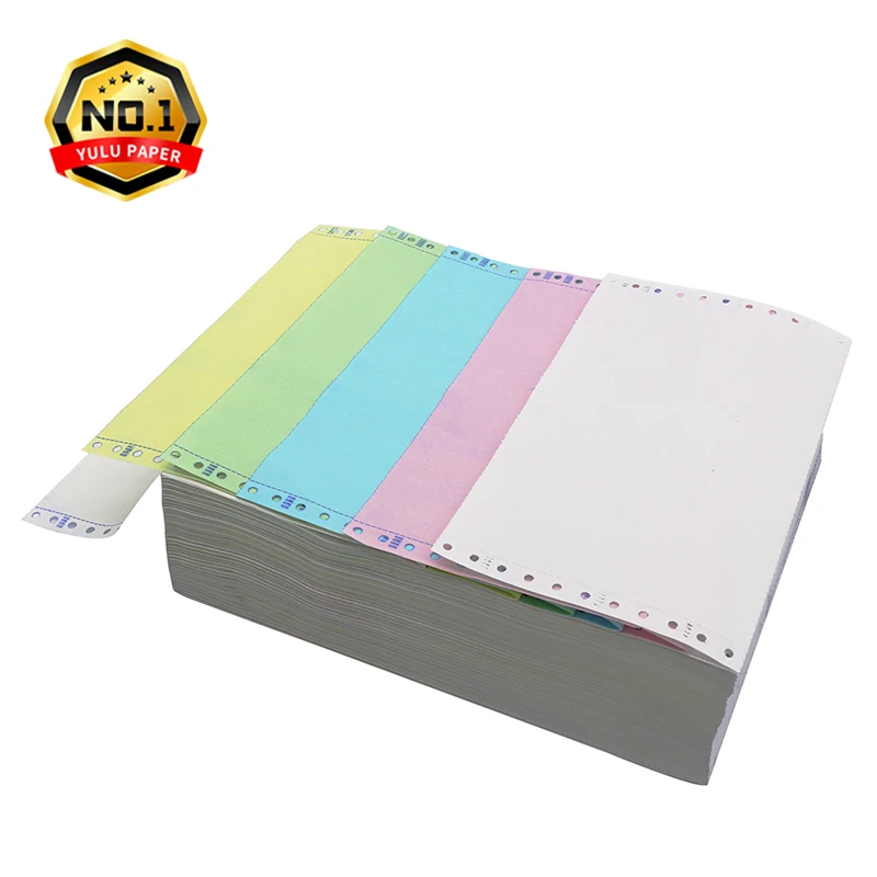 Free Shipping China Manufactures 2/3 Plys Duplicate NCR Carbonless Computer Paper