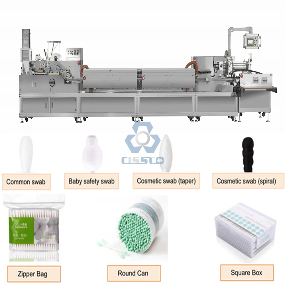 New product Household Cotton bud making machine