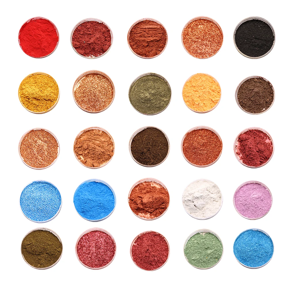 CNMI Candle Craft Cosmetic Resin Dye Resin Glitter Pigment Powder Inorganic Pigment Metal Powder Mica Powder for Lip Gloss