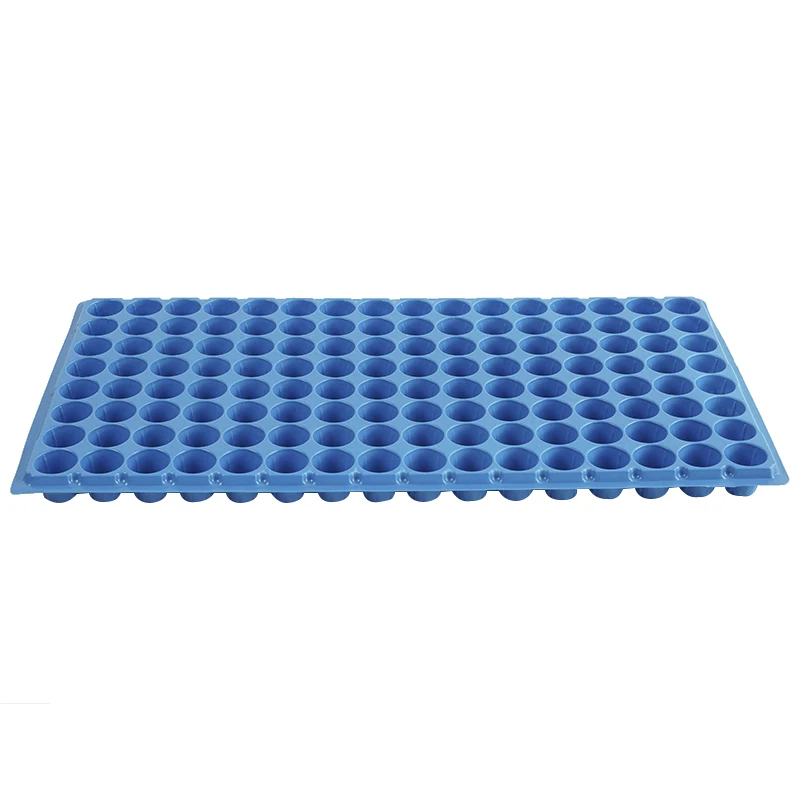 128 Holes Factory Direct Produced High Quality Plastic Nursery Seedling Trays PET Seedling Trays Used Many Times