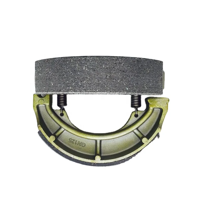 Haojue Chinese Made Motorcycle Brake Shoe For Yamaha Gn125 Bajaj100 Gs125 En125 Rx125 Bm125 BOXING BRAKE SHOE