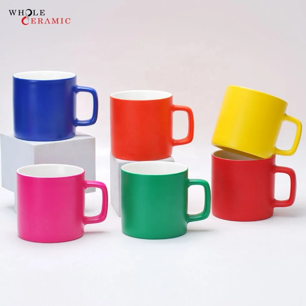 Original Customizable Stoneware Coffee Mug With Logo 16 Oz White Lego