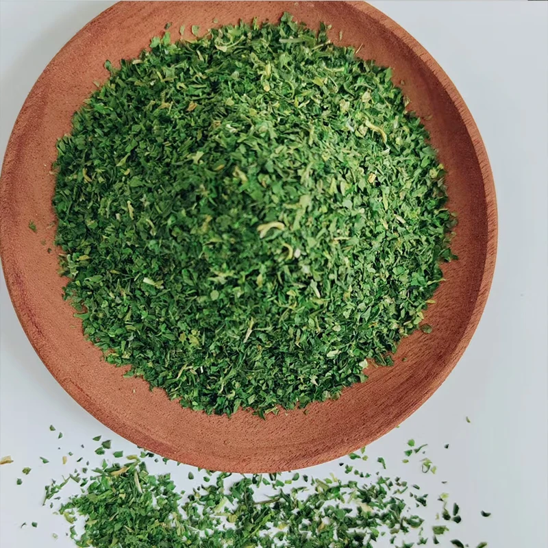 Manufacture Supply Natural Dehydrated Celery Leaf 3x3mm