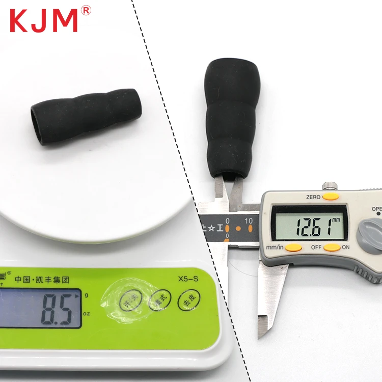 China Manufacturer Pet Leash Accessories Black Rubber Webbing Strap Rope Buckle Clip for Dog Leash