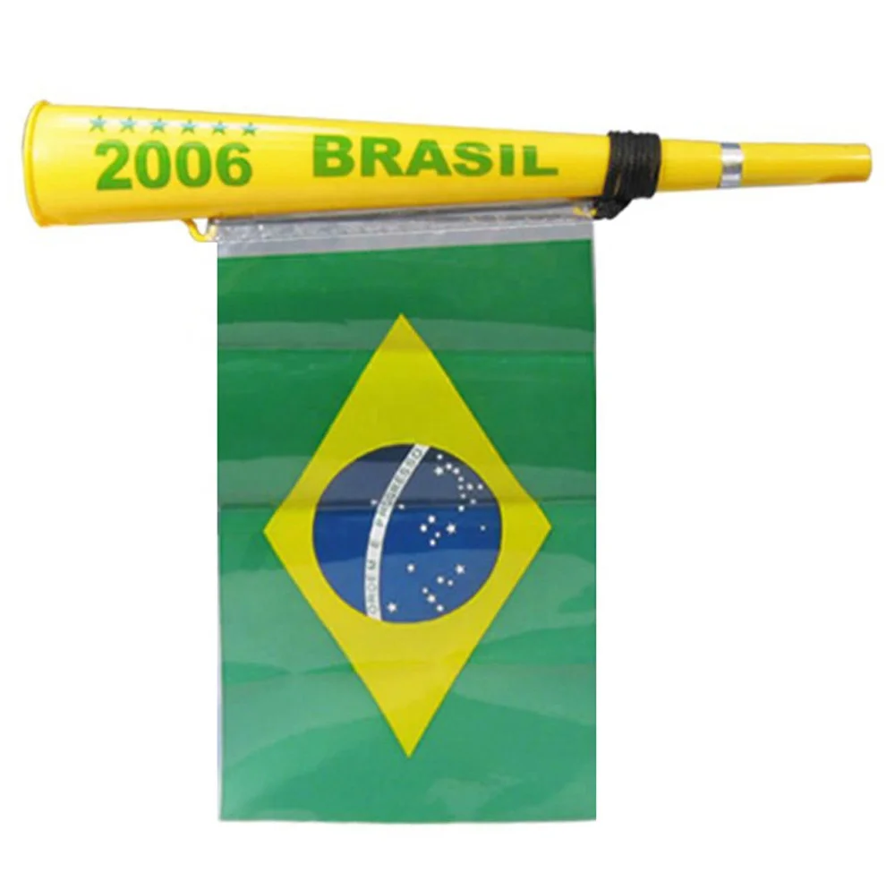 Plastic custom vuvuzela horn 5 trumpets air horn