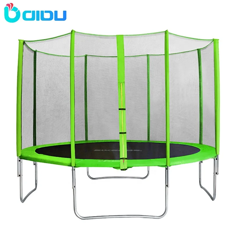 15ft Large Outdoor Pumpkin Jumping Mat Trampoline for Kids and Adults with Safety Net Enclosure Gymnastic  Wholesale