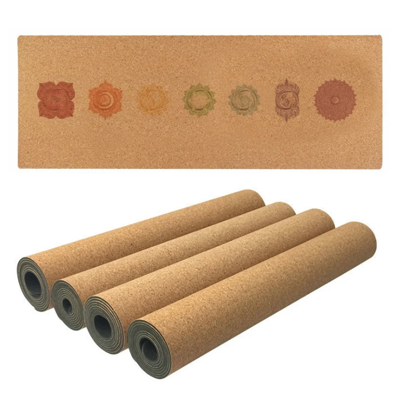 Good Nano Soft Positions Mexican Bag Usa Warehouse Grounding Sustainable Cork Yoga Mat For NET/OA/AMS 30 Days