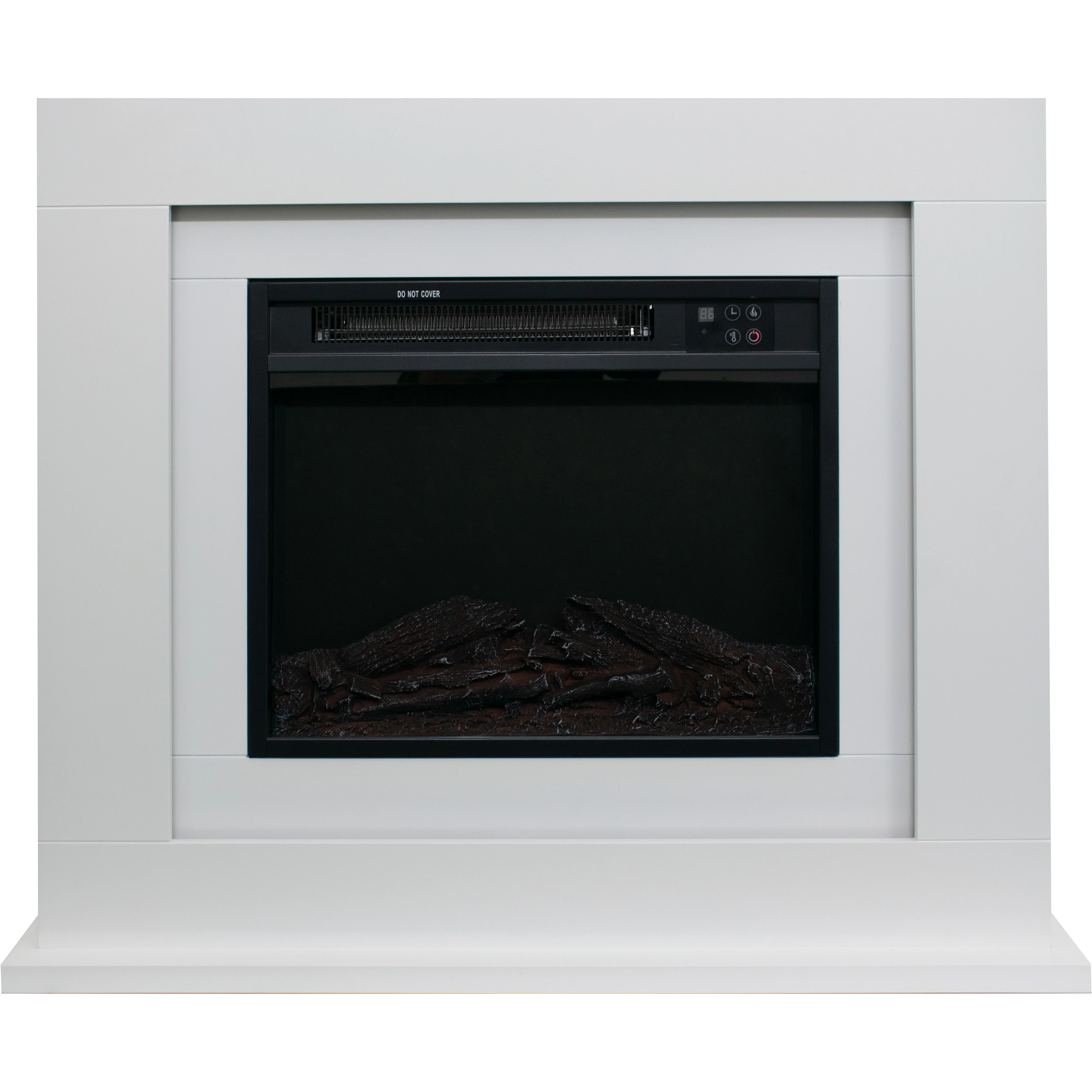 Factory Decorative High quality Modern Electric Fireplace with led Flame Light Electric Heater With MDF Freestanding