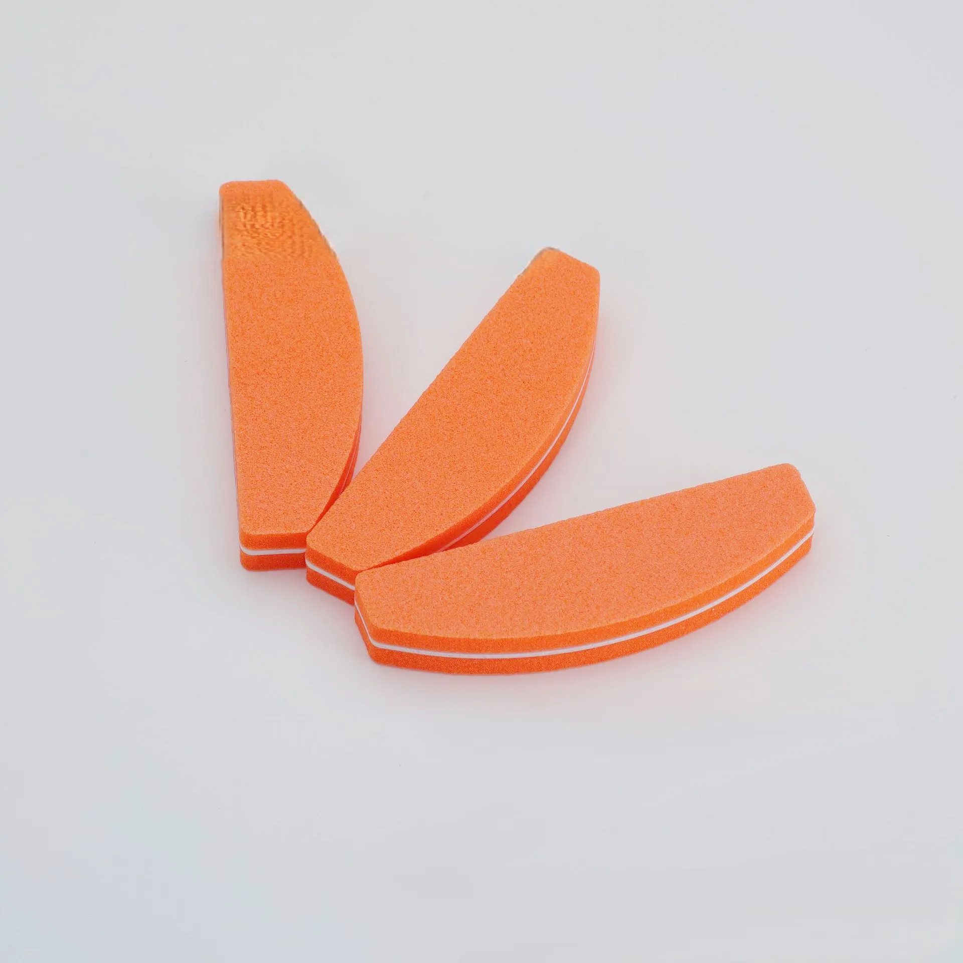 Новая мини-пилка для полировки губкой с двухсторонней многоцветной утолщенной полировочной полоской и высокоэластичной пилкой ногтей