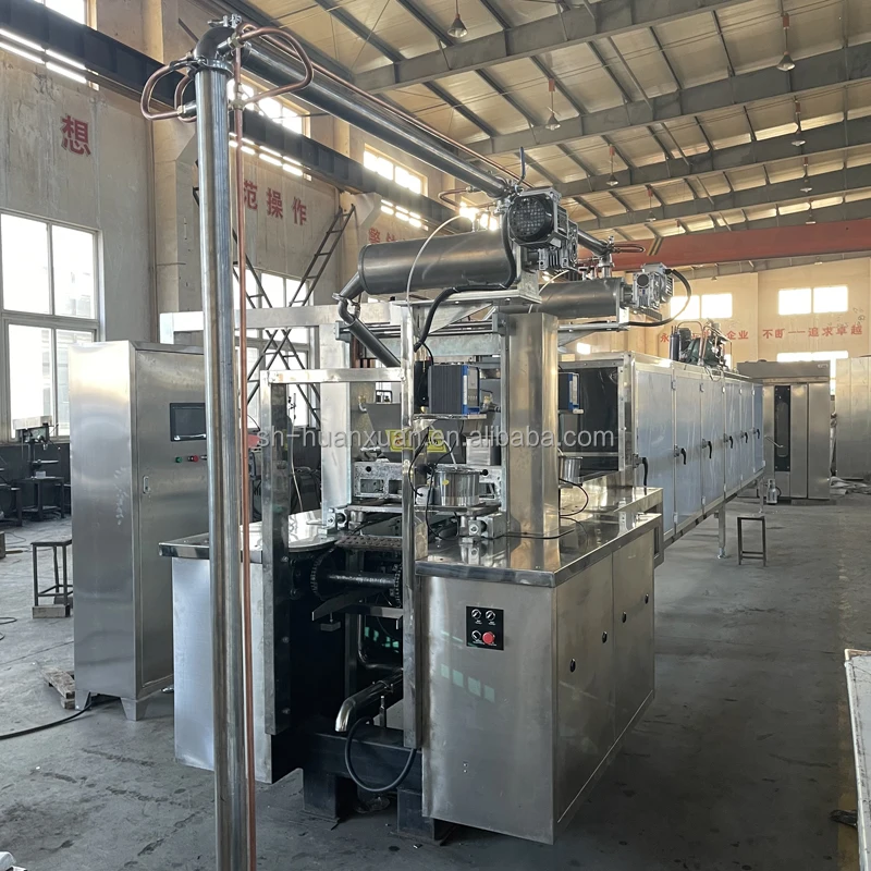 Gelatin Maker Production Line Making Gummy Bear Candy Depositor Machine