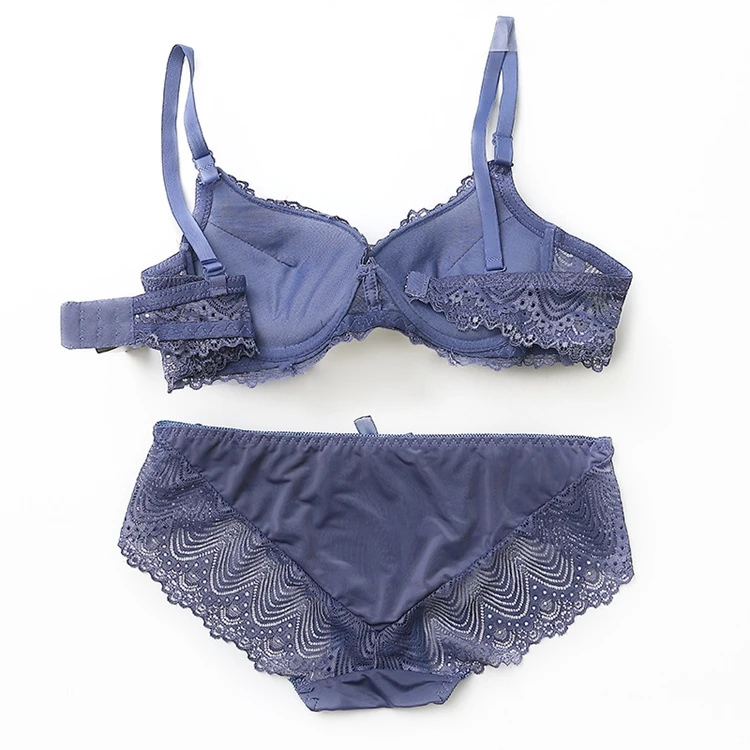 Bh Sosten Comfortable  High Quality Bra 2021 A Steel Ring Together The Custom Bra Set Sexy Bra Panties Lace Is Breathable And Co