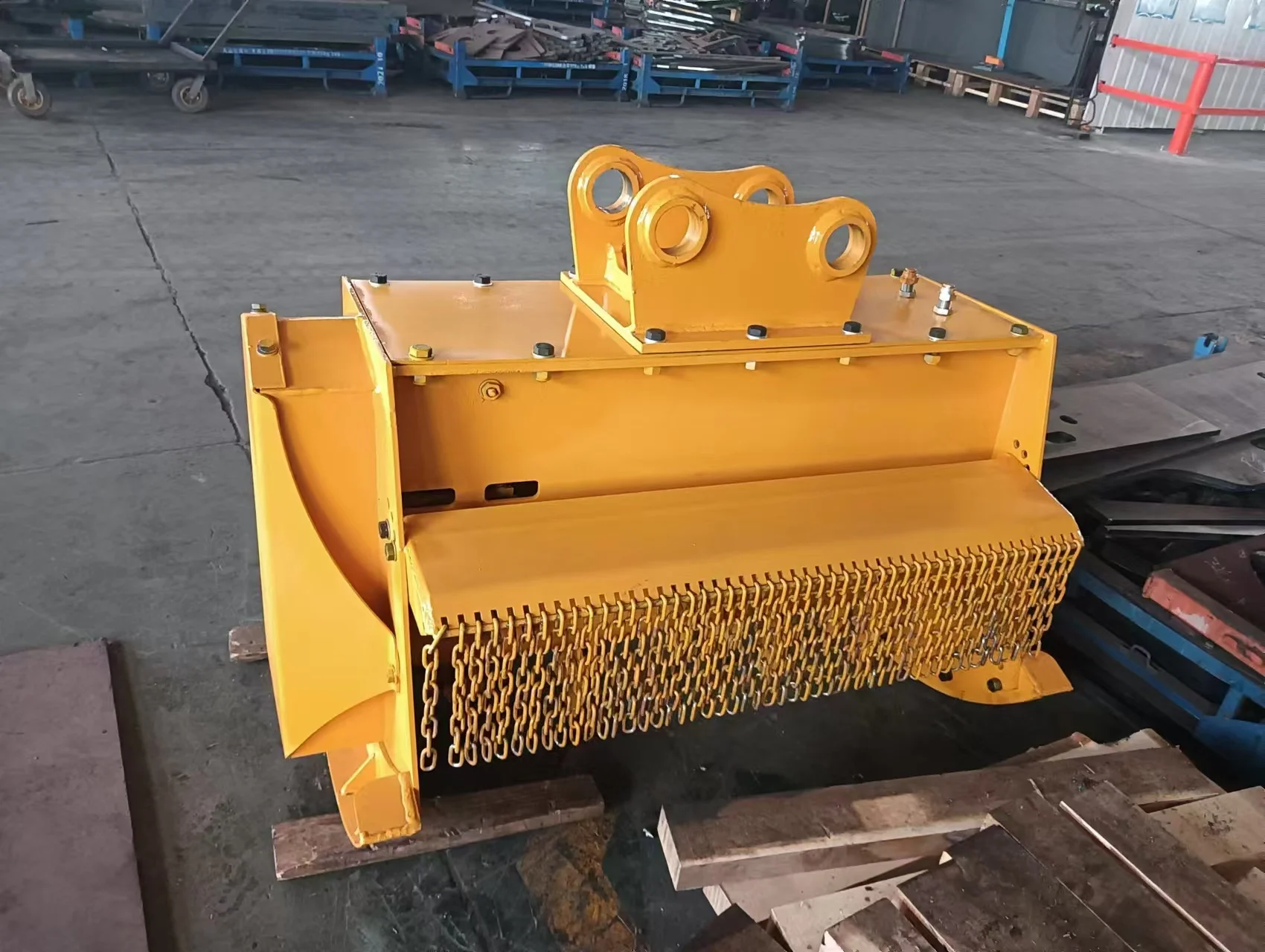 Customized Efficient Construction Machinery Attachments Lawn Beater