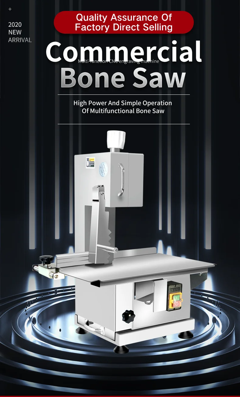 Frozen Bone Cutting Saw Machine  animal bone crushing machine bone saw for meat