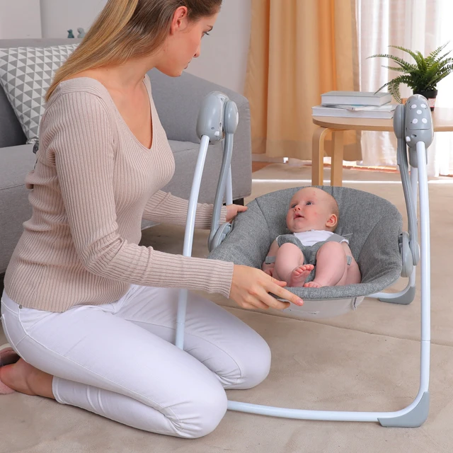 
Hot sale electronic baby swing with music hammock swing baby born baby swing 