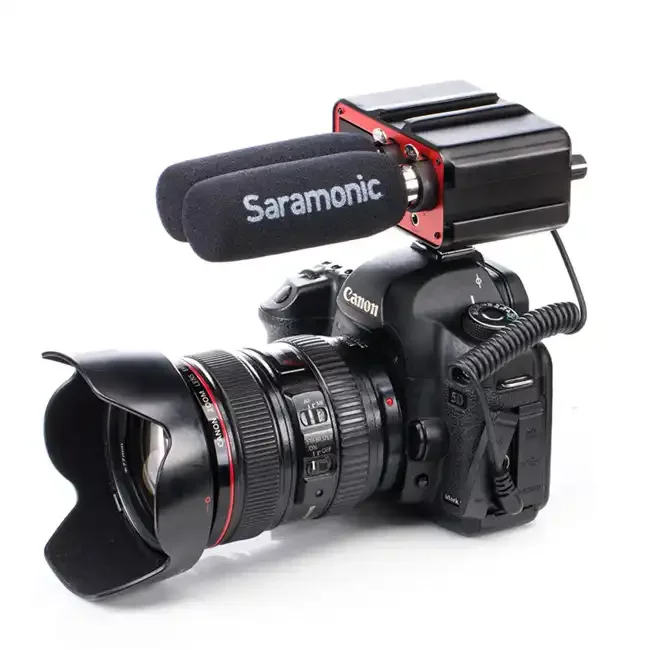 SR-PAX1 аудиоадаптер Saramonic 2 канала активный на камере аудиомикшер предусилитель адаптер для микрофона