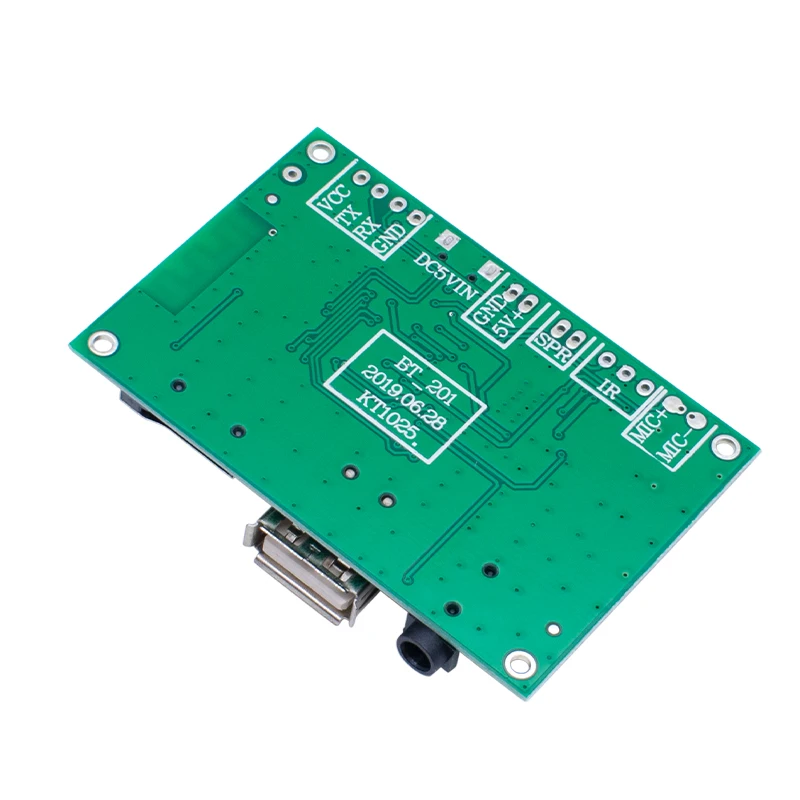 Bt201 Dual Mode 5.0 BT Lossless Audio Power Amplifier Board Module Tf Card U Disk Ble Spp Serial Port Transparent Trans