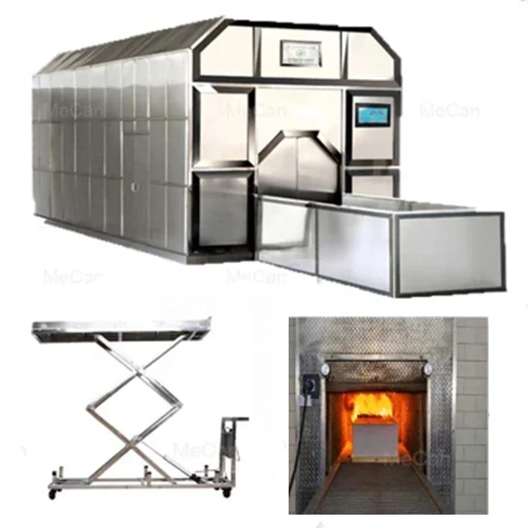 Cremation Machine For Sale No Smoke No Smell Human Cremation Machine Negative Pressure Burning 1000 Celsius