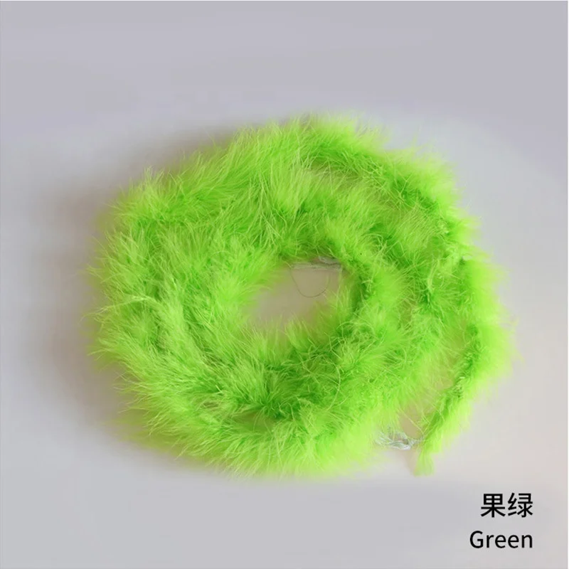 Wholesale colorful decorative turkey feather boa