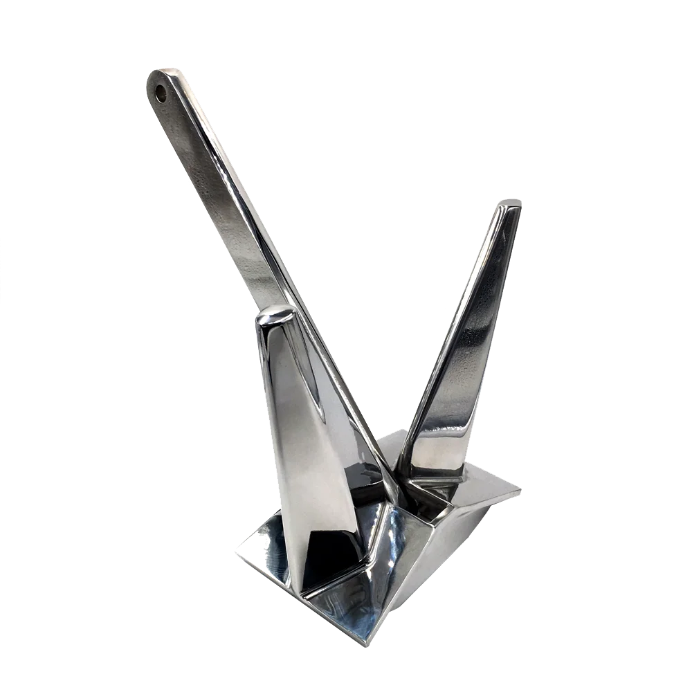 Shenghui Brand High Polished 316SS OEM  Boat Anchors N Style Pool Anchor 100Kg