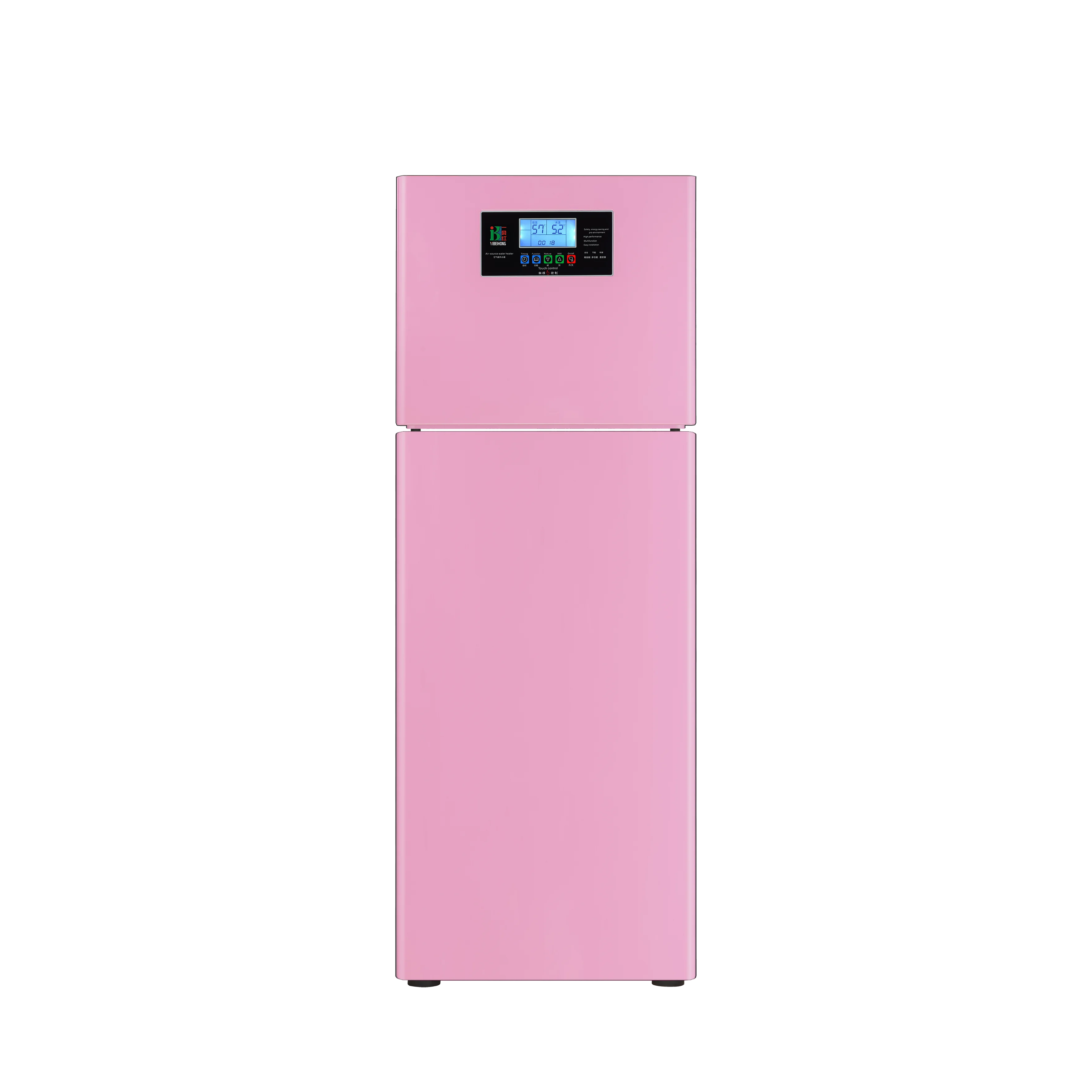 Air source heat pump water heater for private residences dedicated to humidified air