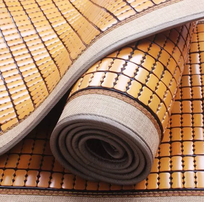 Summer Cooling Bamboo Sleeping Mattress King Size Bamboo Bed Mat