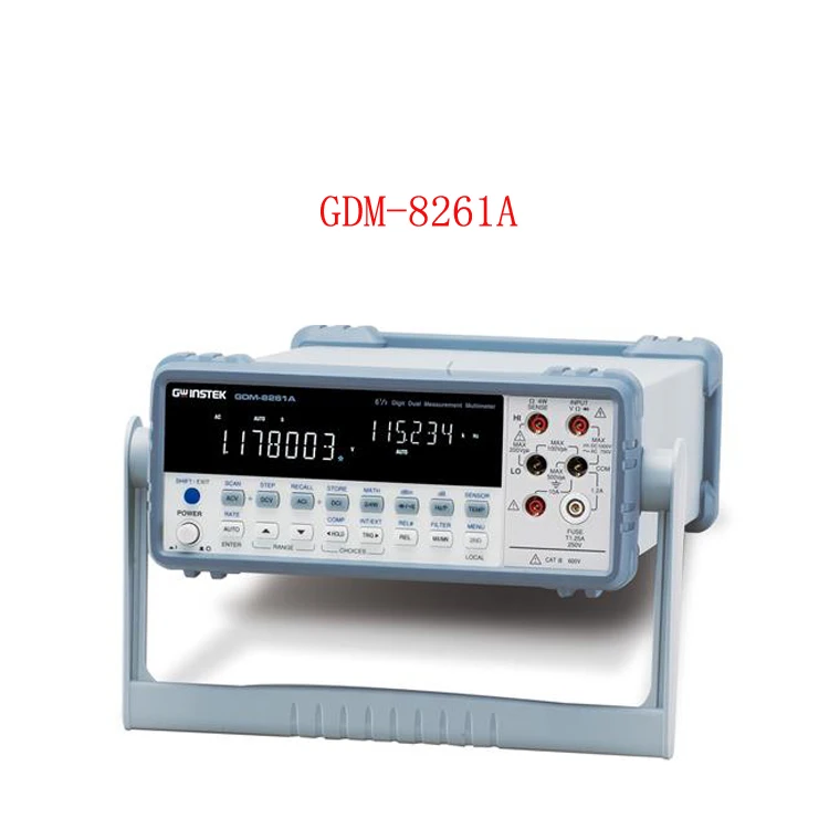 Gwinstek GDM-8261A-это 6-битный цифровой мультиметр с поддержкой измерения двойного