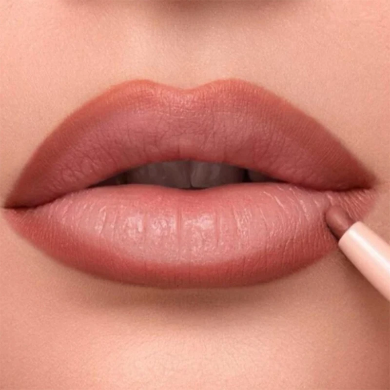 Rotatable Lip Liner Pencil Best Selling Matte Nude Smooth Lip Liner Private Label Waterproof 12 Colors Cream Lip Liner