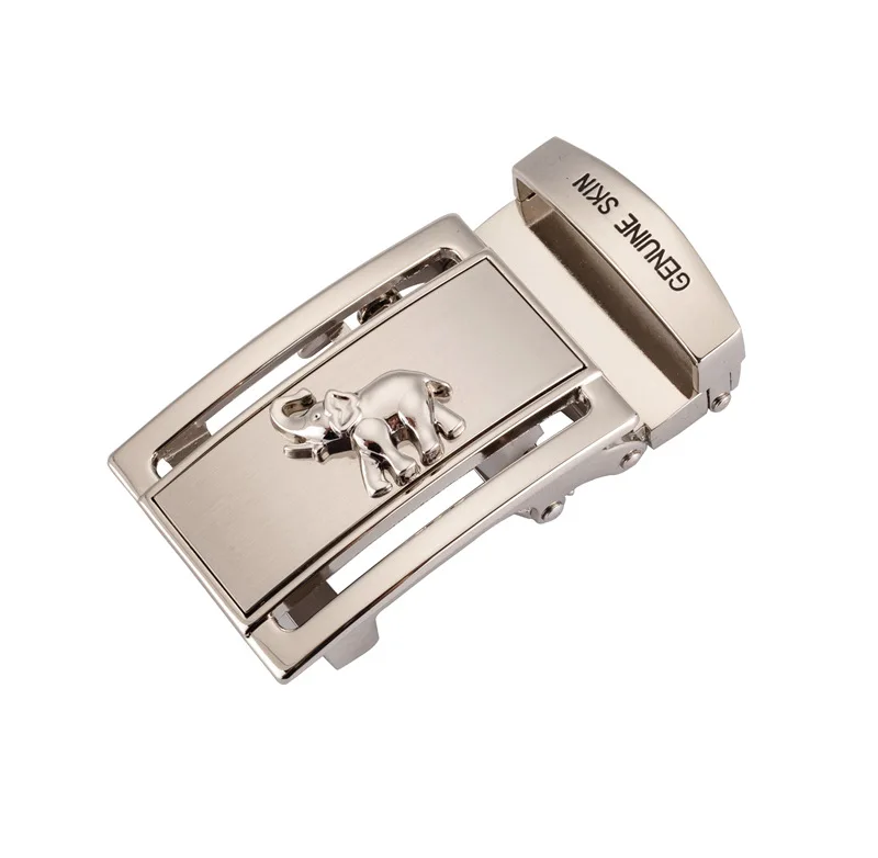 2022 High Quality Business Automatic Buckle Men Cow Leather Belt Buckle