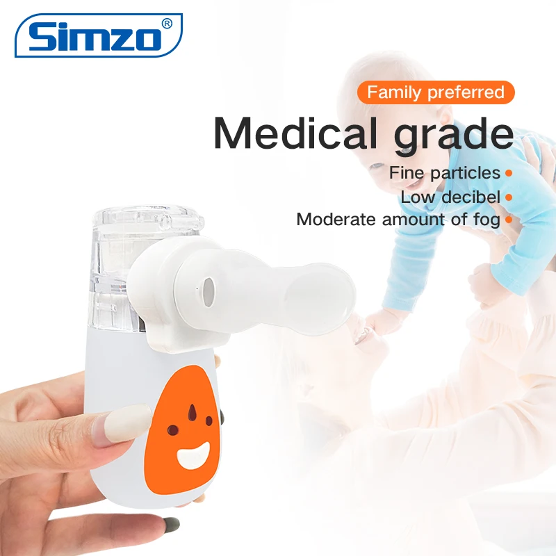 
portable electric hand held mini mesh inhaler adult baby asthma hospital home air compressor nebulizer machine for kids 