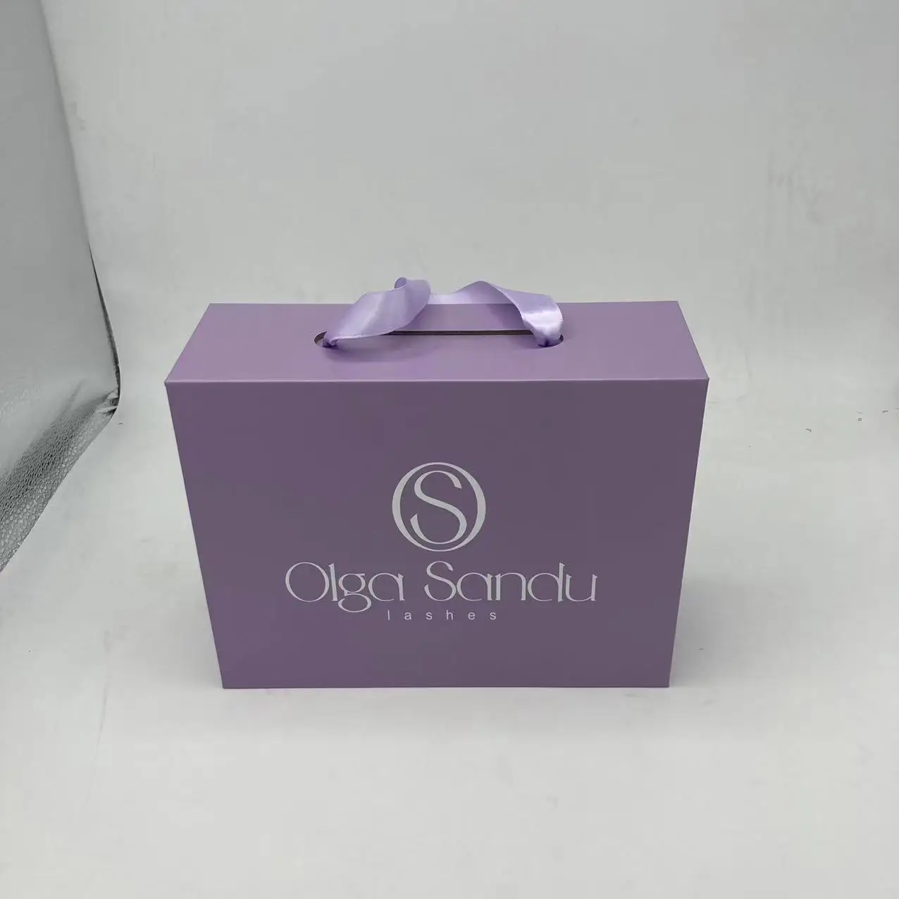 Reasonable price boxes personalised baby clothing sets gift purple cardboard clothing paper boxes packaging