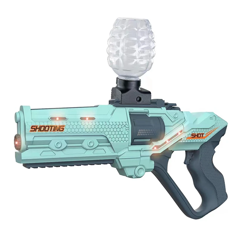 ST602A Kids Toy Gun Gel  High Speed Burst Water Bullets Bomb Metal Gel Gun Splatter Ball Blaster Sniper