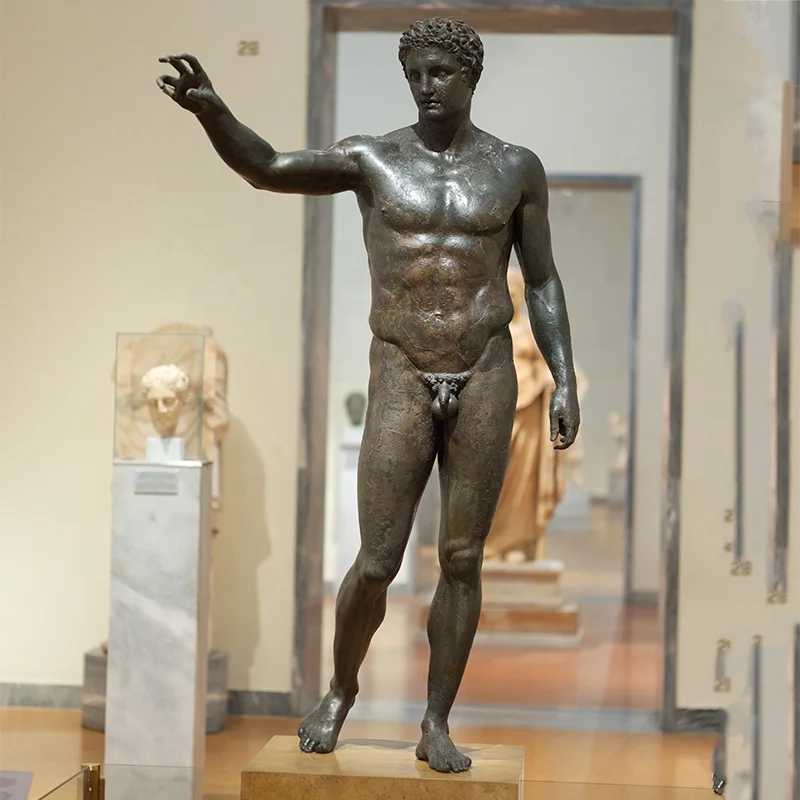 Custom Popular Figure Decorative Wholesale Life Size Statues Nude Man