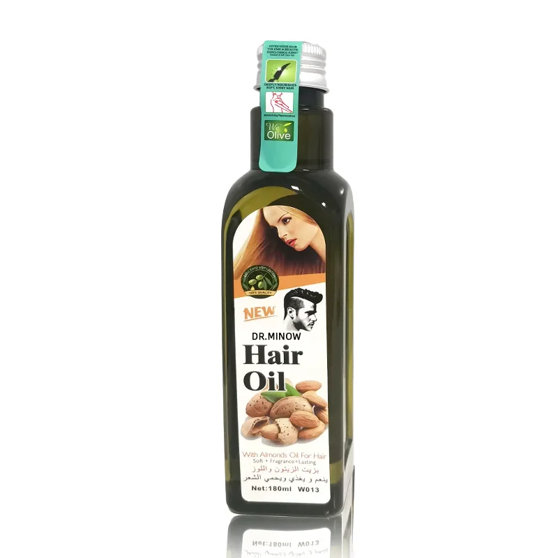 DR.MINOW Hair Oil With Almond Oil for hair 180ml