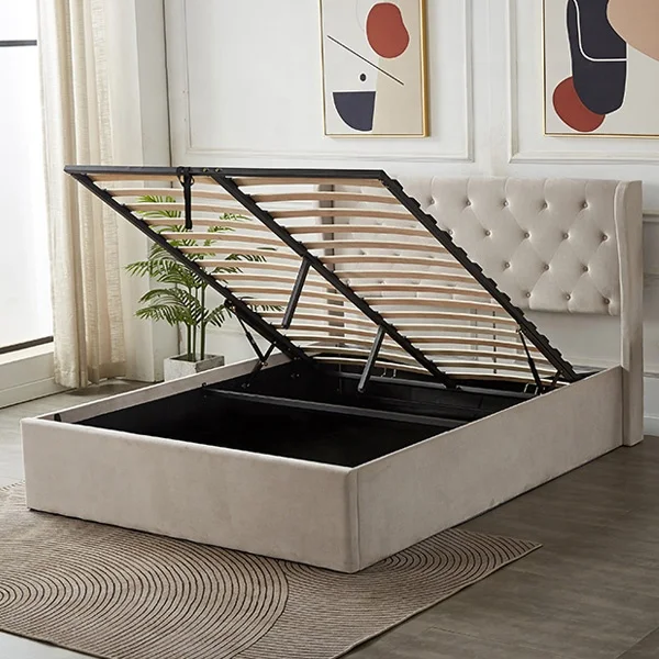 Деревянная оправа с крылатой спинкой