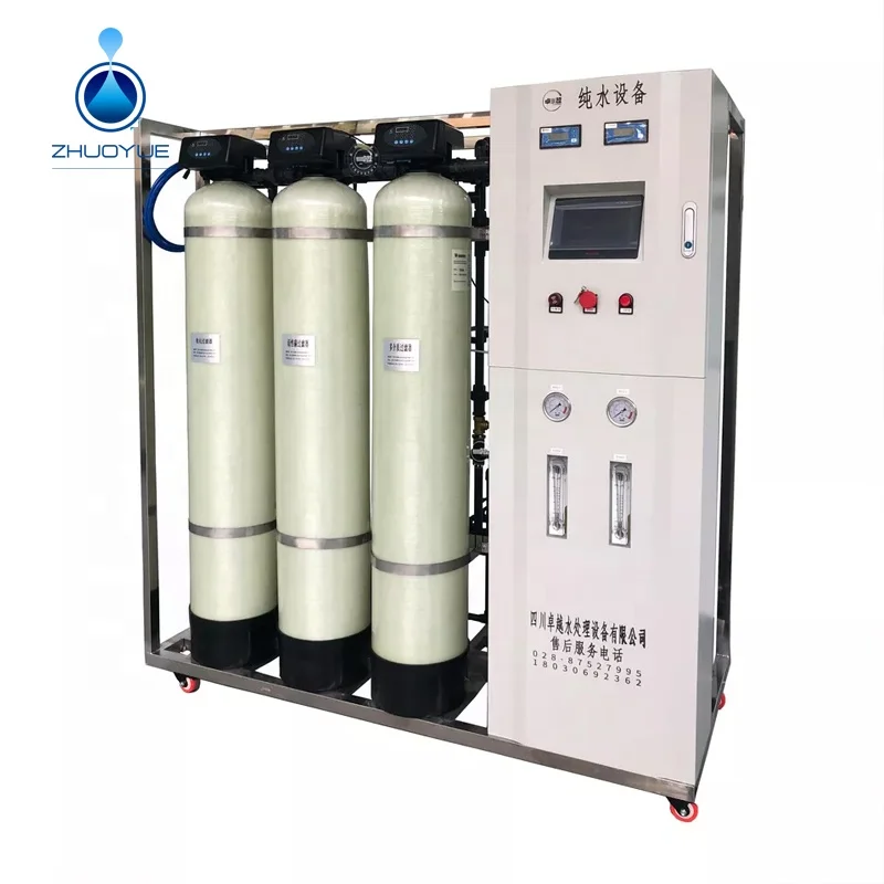 New Design China 250lph Hospital Medical CE SS RO Reverse Osmosis Deionized Water Treatment System Plant Price