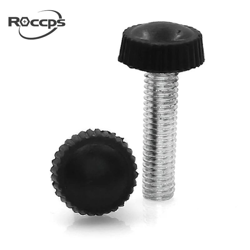 plastic fabrication knurled knob plastic thumb screw Fastener Thumb Screw