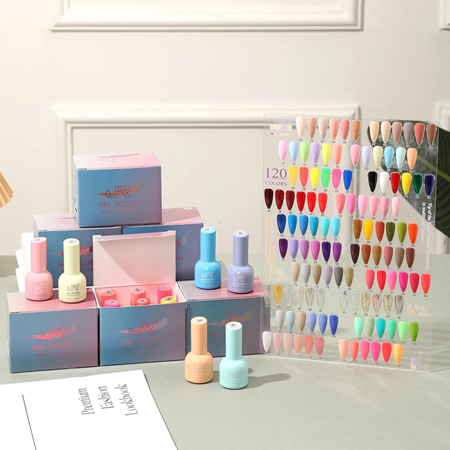 OEM Beauty Colors Nail Polish Private Label UV Gel 15ml Soak off Uv Gel Polish 120colors Magnetic Gel Polish for Nails