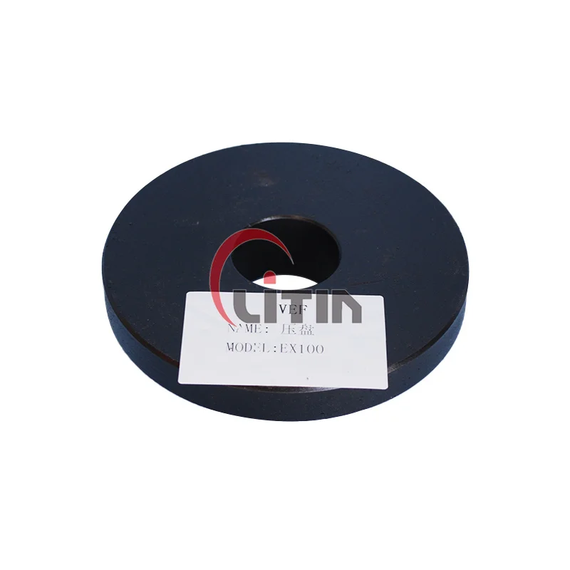 LITIAN Excavator Tension Assy Spare Parts Track Spring Seat U Joint Yoke EX100 Excavator Idler Yoke U Joint