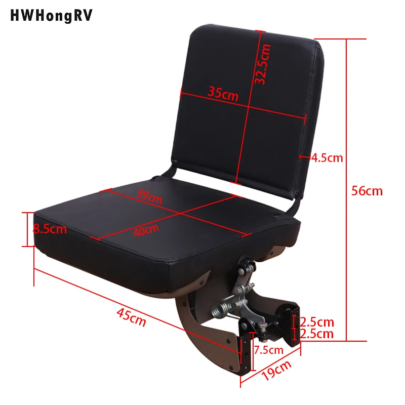 camper van accessories camper van Multifunctional Seat bus passenger double foldable seats for campervan