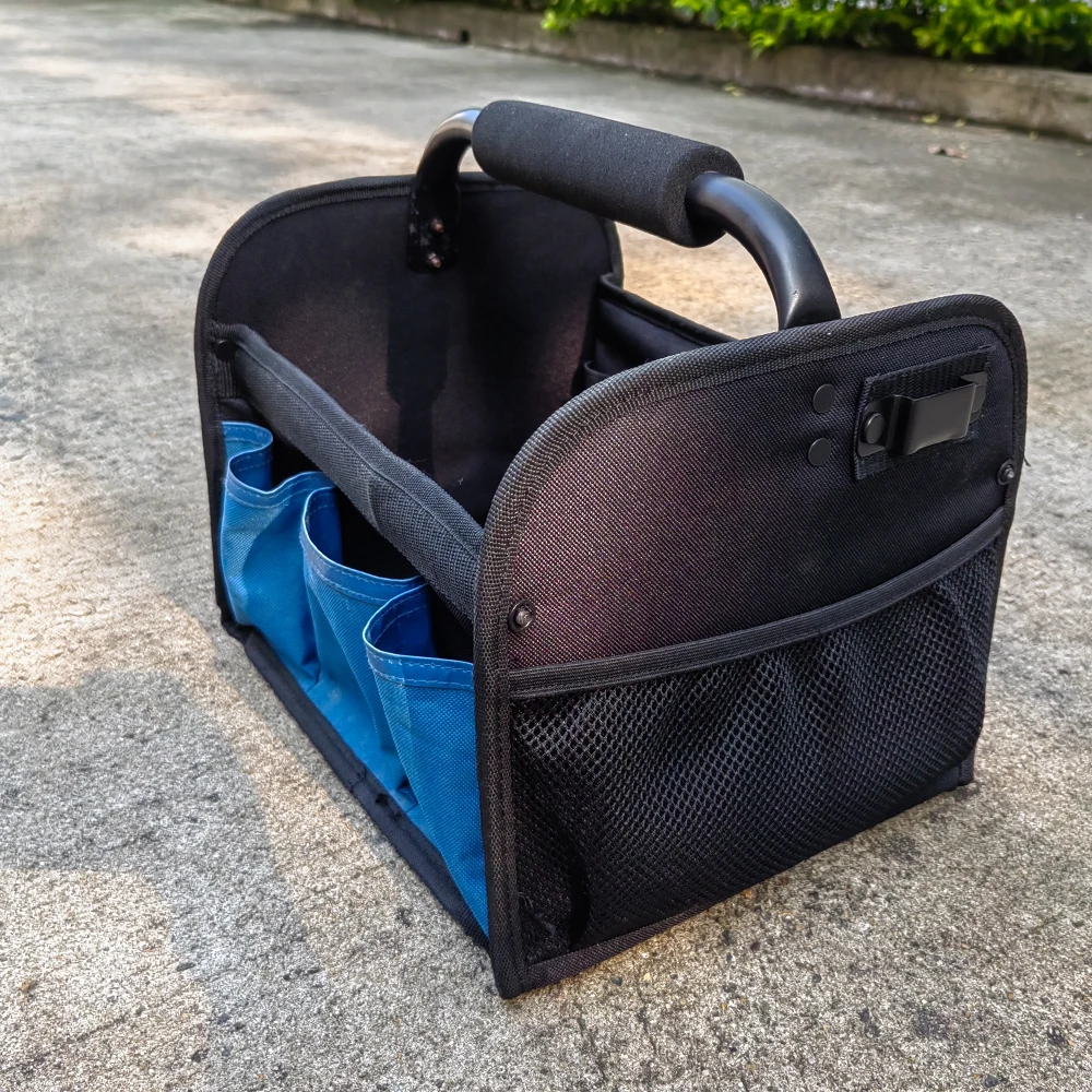 Factory Direct Supply Steel Handle Tool Carry Bags for Convenient Tools Storage