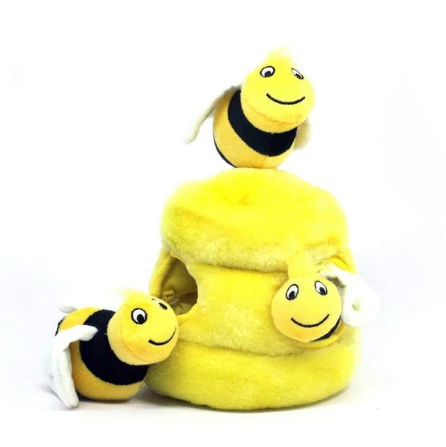 Custom Dogs Pet Hide And Seek Squeak Toys Plush Pet Chew Toy