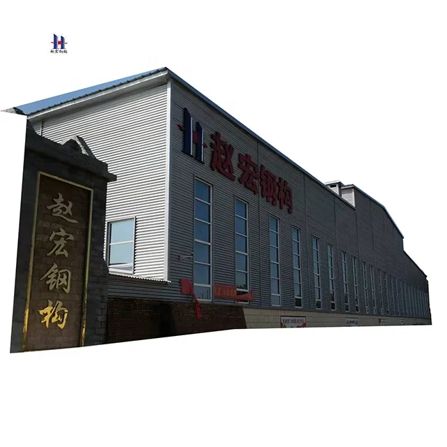 20 m * 50 m * 8  m fast construction prefabricated steel structures warehouse / workshop / farm metal building