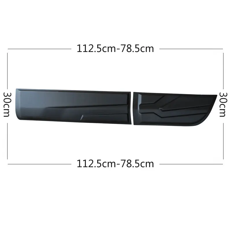 YCSUNZ Body Cladding For L200 Triton 2015-2021 Side door cladding Pickup 4*4 Exterior Accessories