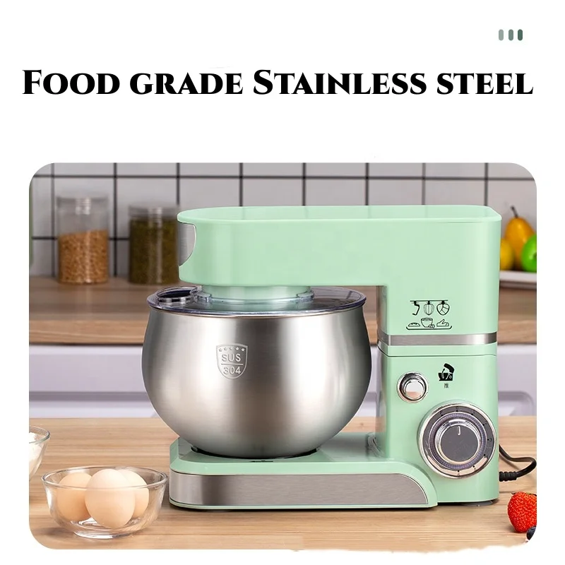 Household customizable cake food stand mixers with 5.5L bowl multifunctional kitchen stand mixer