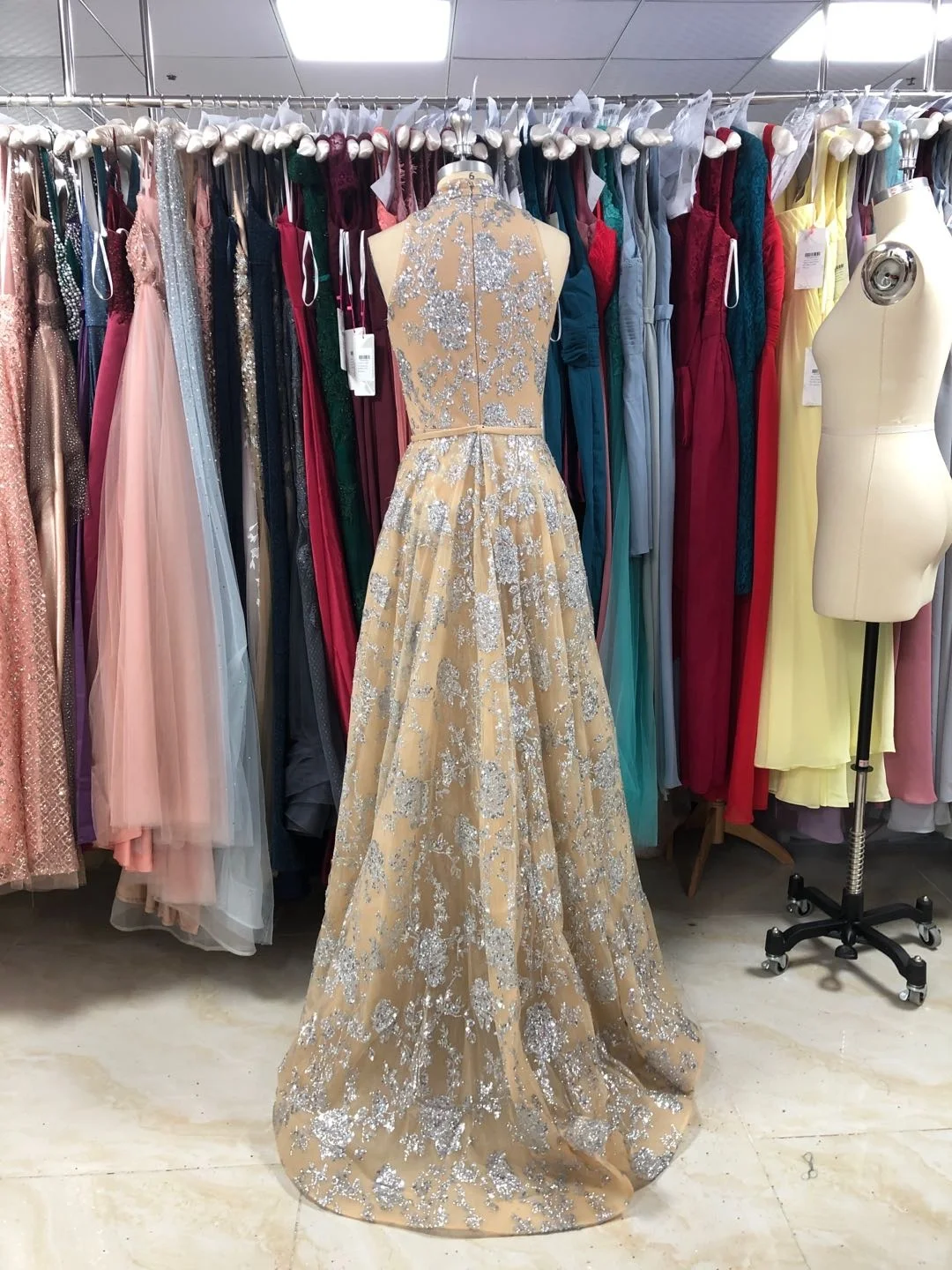 
ELPR0000673 Wholesale 2020 prom dress embroidered sexy elegant evening dress for women Turkey 