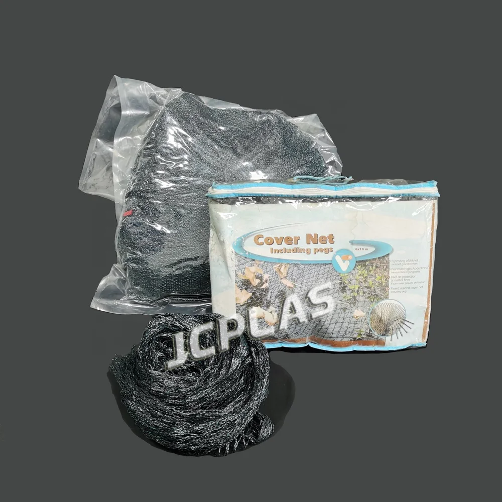 13ftx16.5ft Fine Mesh Heavy Duty Pool Pond Cover Net Cover for Leaves Anti Bird Net - Free 10 Pcs Stakes 3000 Bags Per Month